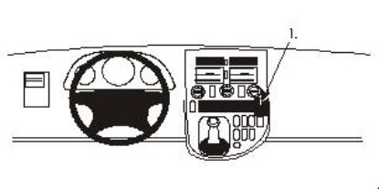 Trim Frame Mercedes Benz Vito 99-