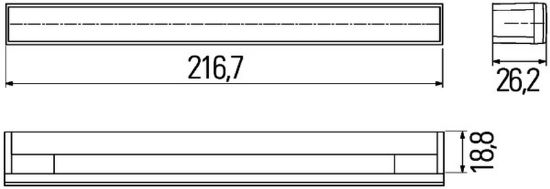 Daytime Running Light Set 12xLED, 24V