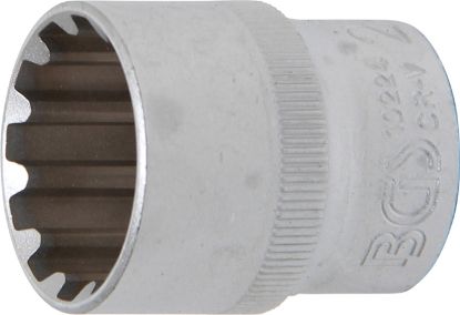 Socket Wrench Insert 1/2" Socket "Gear Lock", 24 mm