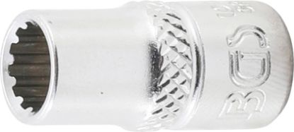 Socket Wrench Insert 1/4" Socket "Gear Lock", 7 mm