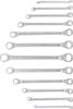 Double Ring Spanner Set Deep Offset Double Ended Ring Spanner Set, 6x7-30x