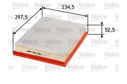 Air Filter SAAB 9-3 (YS3F), 9-3X