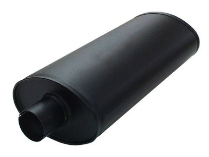 Centre/Rear Muffler Pütt heavy 2,5" ovaal 140/220mm L=500mm