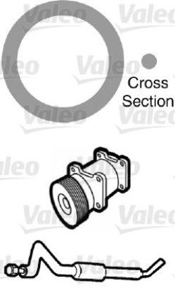 Gasket, coolant pipe Seat