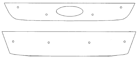 Trim/Protection Strip, radiator grille Ford S-Max 10-15