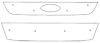 Trim/Protection Strip, radiator grille Ford S-Max 10-15