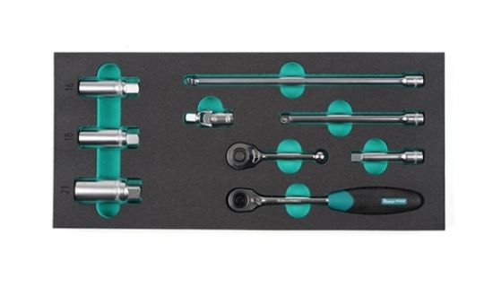 Tool Trolley sisu, padruntööriistad 3/8"