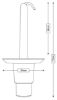 Trim/Protection Strip, radiator grille kinnitusklamber 44mm