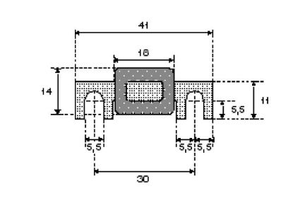 Fuse 60A 30mm 36V korpusega