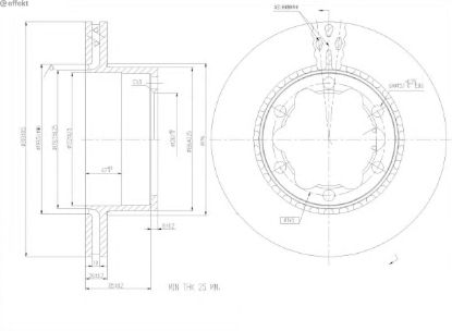 Brake Disc MERCEDES