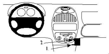 Trim Frame Peugeot 206 99-08, alla