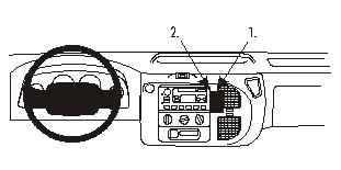 Trim Frame Ford Transit 00-