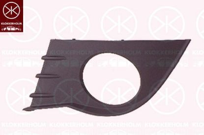 Eyelid, front fog light Renault Clio, parem