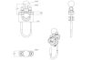 Mobile phone/PDA holder B-kuul U-polt 13-31mm torule