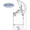 Valve, flame starter system TWF-95 Automaatne sõiduauto 230 V / 1 faas