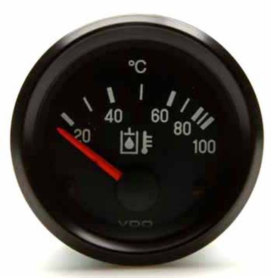Gauge, Oil temperature hüdro õlile 12V 52mm  20-100°C