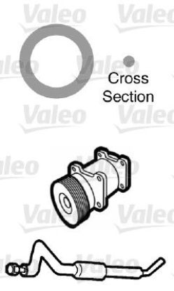 Gasket, coolant pipe Seat