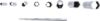 Hexagon Tubular Box Wrench Set 8-piece Box Spanner Set, 6x7-20x22 mm