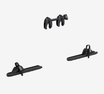 Extension Set, trailer hitch bike carrier WanderWay 4th Bike Adapter Black