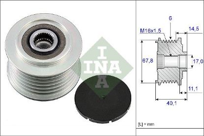 Alternator Freewheel Clutch V70 II (SW, P80_), S80 II