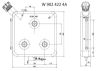 Fuel tank, auxilliary heater 12L Must plastik