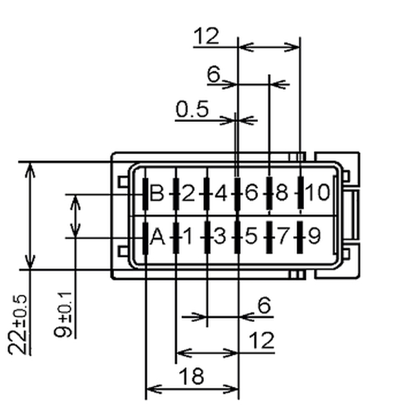 Switch 0-I-II 12V,16A