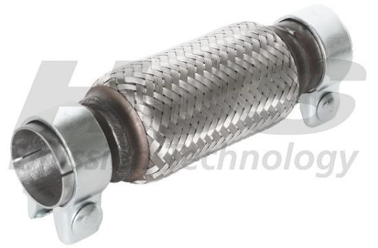 Flexible Pipe, exhaust system 44x225mm punutud sisu klambritega