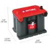 Starter Battery 44Ah 730A 237*172*197 + – USA Käivitus