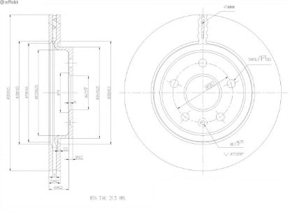 Brake Disc GENERAL MOTORS  - 13501303