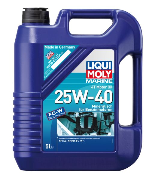 Engine Oil Marine 25W-40 5L