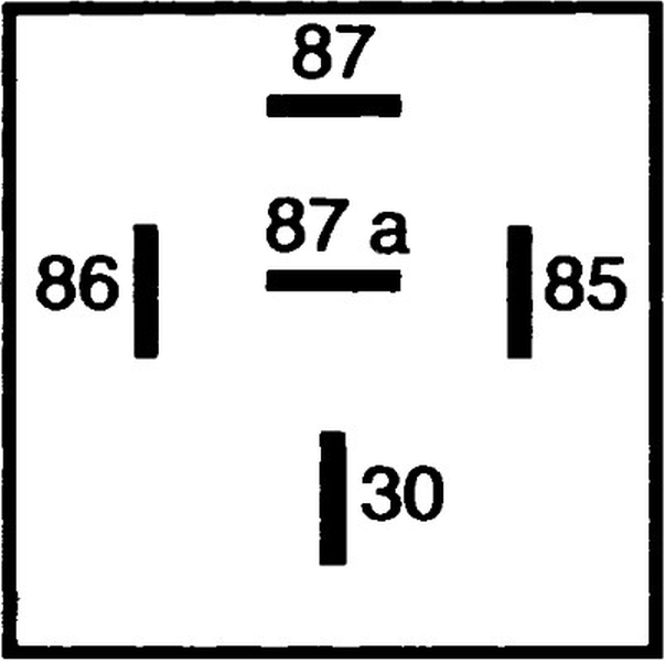 Plug minireleele, 5-otsa