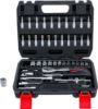 Socket Wrench Set 46-piece Socket Set, 1/4"