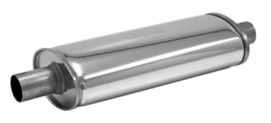 Centre/Rear Muffler Pütt medium 1 3/4" RV ovaal 100/165mm L=420mm