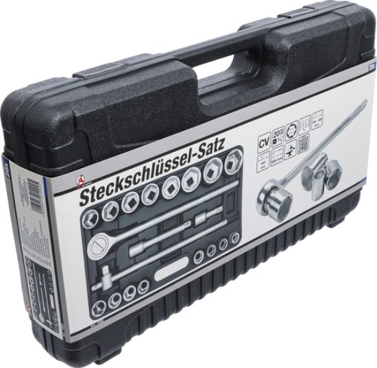 Socket Wrench Set 20-piece Socket Set, 3/4"