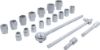Socket Wrench Set 20-piece Socket Set, 3/4"