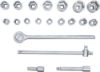 Socket Wrench Set 20-piece Socket Set, 3/4"