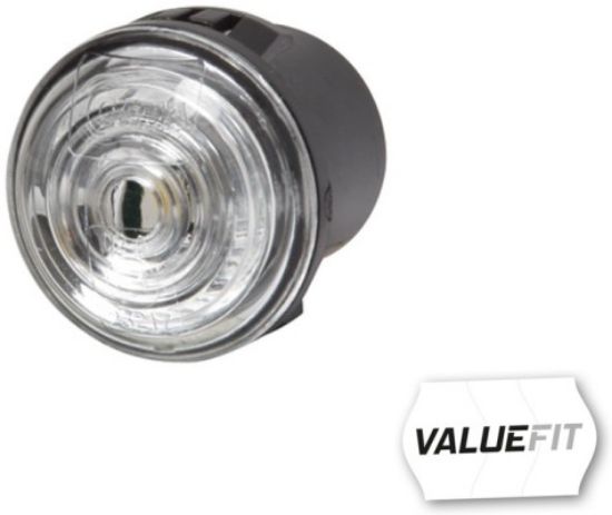 Position Light 9-33V, 30mm, 150mm kaabel, valge klaas