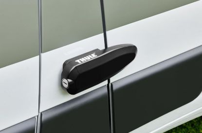 Door Lock Universal Lock matkaautole 2tk, must