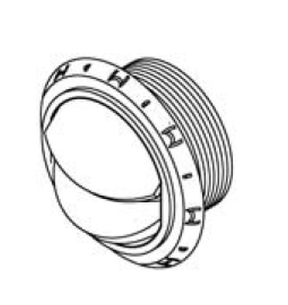 Air nozzle, auxiliary heater 60mm suletav pruun