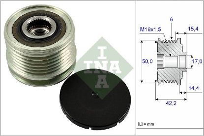 Alternator Freewheel Clutch Nissan