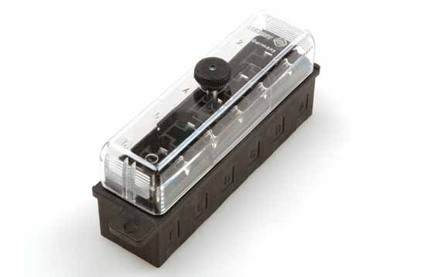 Fuse Holder 6-klemmi, kruvikorgiga