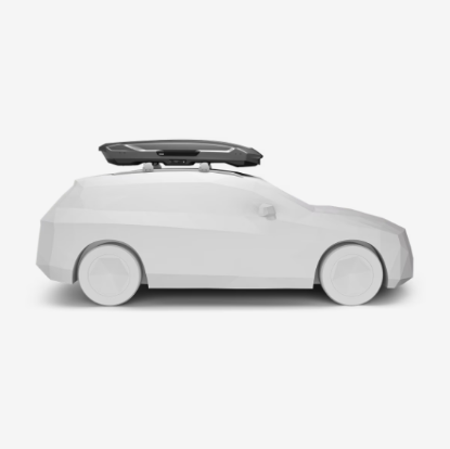 Roof Box (216x89x35cm; 400L), Titan Glossy