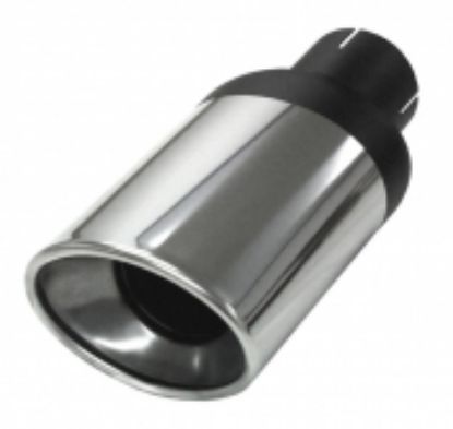 Centre/Rear Muffler Ots ellips xl 2,5" ovaal 90/120mm