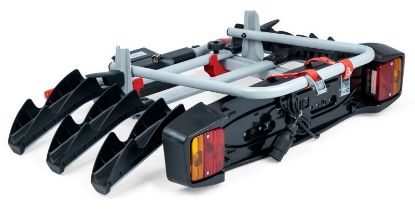 Bike Rack, trailer hitch carrier TowVoyage (3 rattale, 7pin)