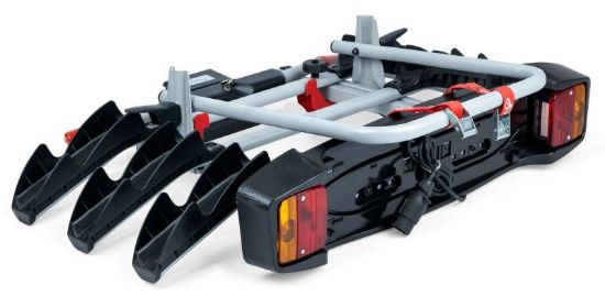 Bike Rack, trailer hitch carrier TowVoyage (3 rattale, 7pin)