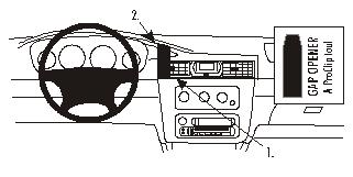 Trim Frame Chrysler Sebring 01-04