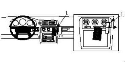Trim Frame Volvo S70/V70 97-99
