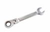 Ring-/Open End Spanner narrega 19 mm, liigendiga