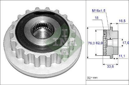 Alternator Freewheel Clutch VAG - 07Z 903 021 B