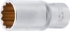 Socket Wrench Insert Socket, 12-point, deep: 12.5 mm (1/2") : 26 mm